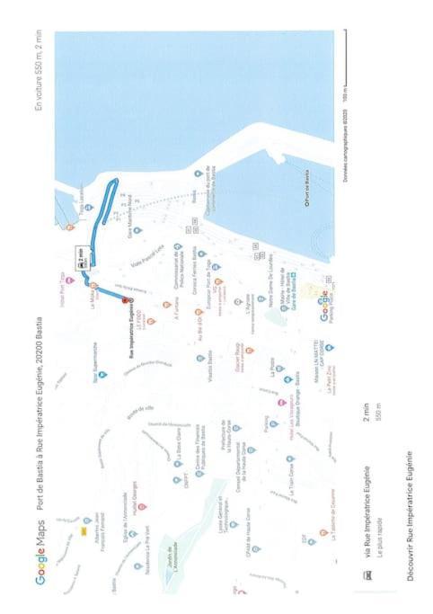 Appartement Centre-Bastia A Une Minute A Pied Du Port ภายนอก รูปภาพ